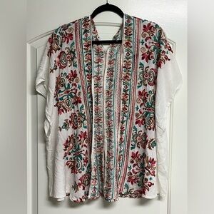 UMGEE M/L  kimono style swim cover up